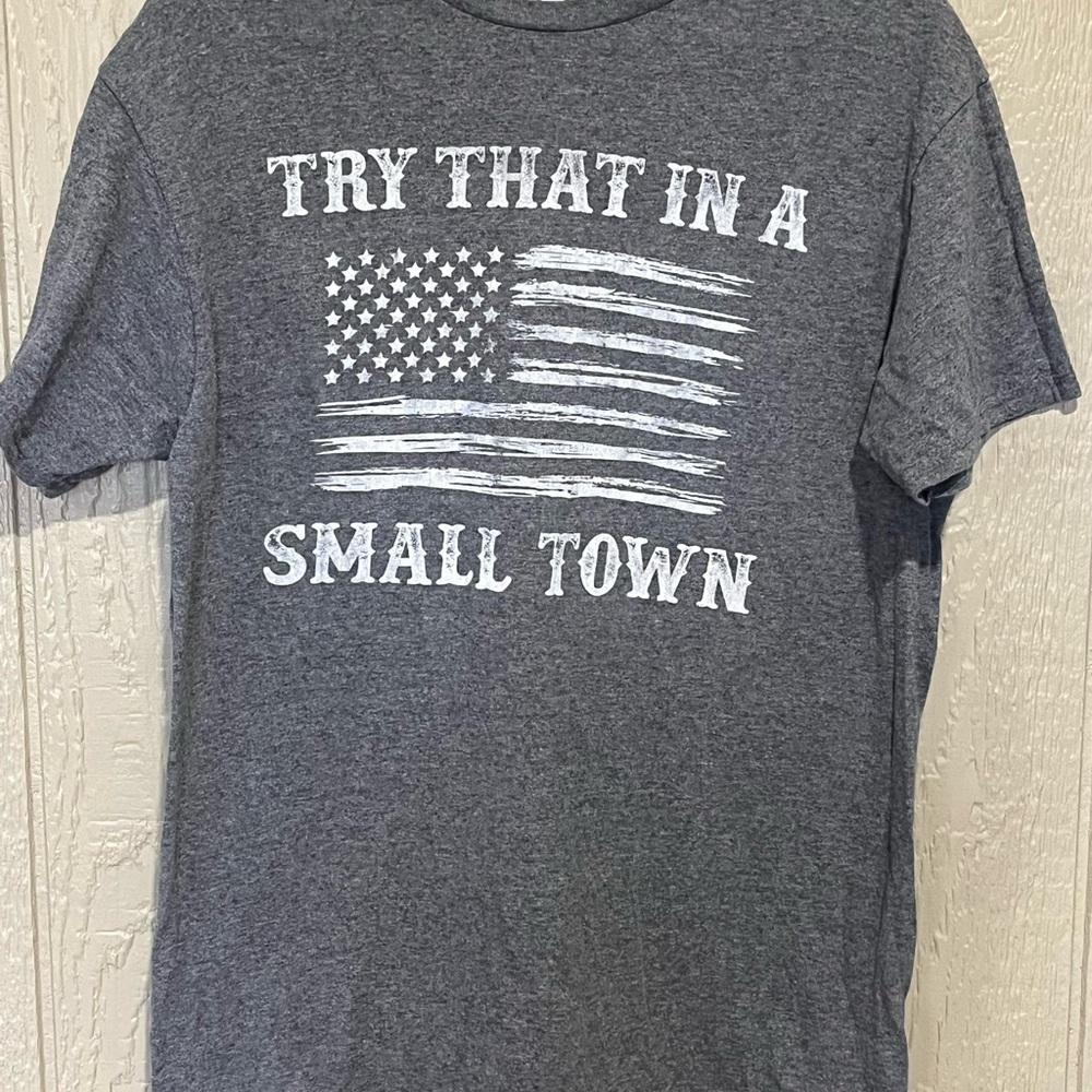 Delta Heather Gray Crewneck T-Shirt